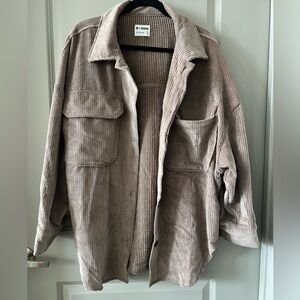 Ci Sono Brown Button Down Shirt
